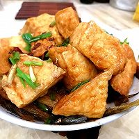 香焖豆腐小黄鱼的做法图解6