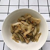 榨菜肉丝拌面的做法图解4