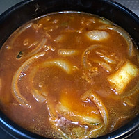 韩国泡菜豆腐汤 不到10元就能吃到正宗的美味的做法图解6
