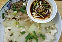 冬瓜侧鱼豆腐汤(冬瓜虽便宜，功效确不少)的做法
