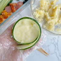 夏日减脂‼️黄瓜土豆泥的做法图解4
