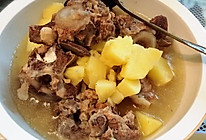 筒子骨炖土豆汤的做法