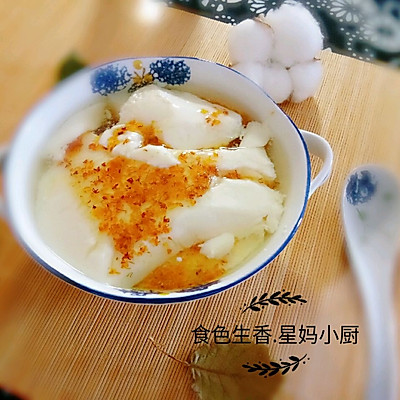 《桂花冰冰凉豆花》