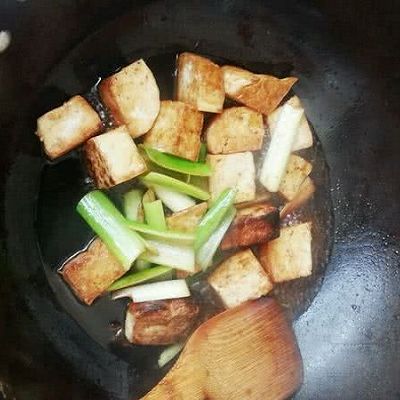 葱炒豆腐