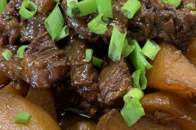 萝卜炖牛腩