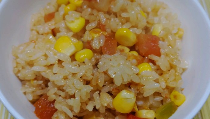 时蔬米饭—电饭锅版