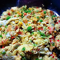 江湖秘籍-神速菜-养颜瘦身的鸡蛋烩虾仁银鱼豌豆玉米粒的做法图解23