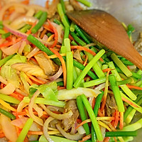 咖喱海鲜风味炒意面的做法图解12
