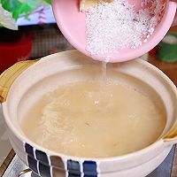#法国天然奶酪挑战赛#加拿大北极虾海鲜砂锅粥的做法图解5