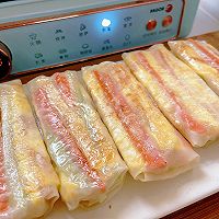 饺子皮春卷 颜值高味道赞的做法图解5