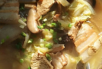 猪肉白菜香菇海带鸡胸炖粉条的做法