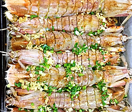味椒盐烤攋尿虾的做法