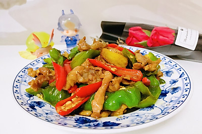 青椒炒肉片