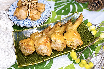 一翅二吃：鸡翅饺子+蜜汁烤翅