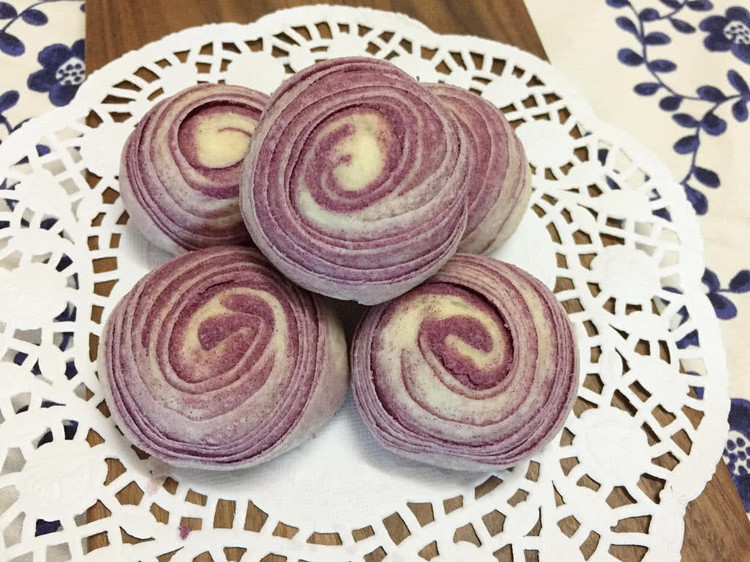 麻薯芋头紫薯酥的做法