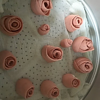 送你一束玫瑰花馒头祝有情人终成眷属！的做法图解11