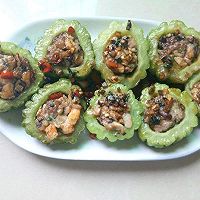 酿苦瓜的做法图解9