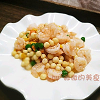 #秋天怎么吃#鸡头米炒虾仁的做法图解7