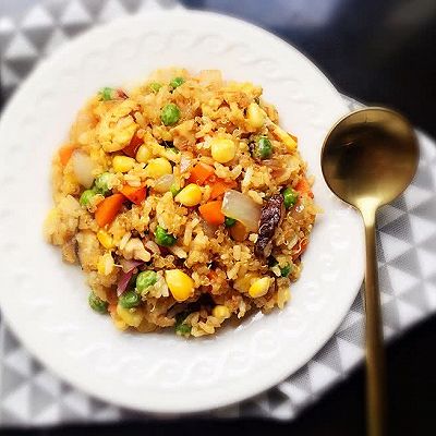 藜麦杂蔬炒饭（健康饮食）