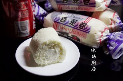 小时候的味道——超大大白兔蛋糕卷