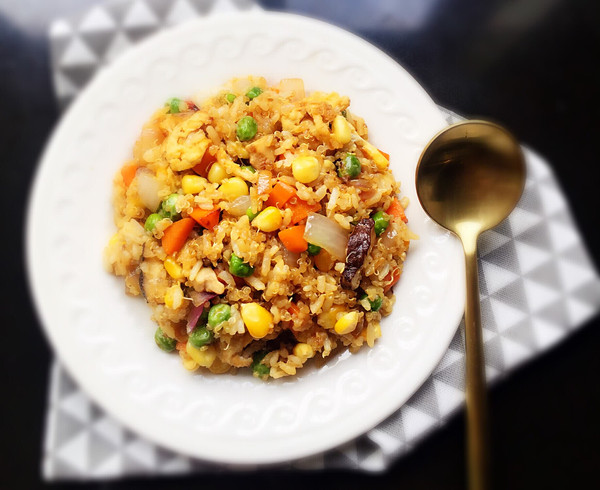 藜麦杂蔬炒饭（健康饮食）