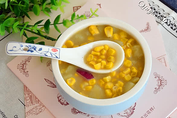 西式土豆玉米浓汤