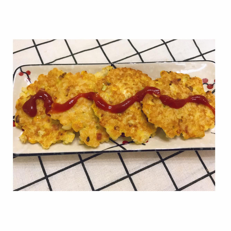 米饭煎饼（把米饭吃出虾饼的赶脚）的做法