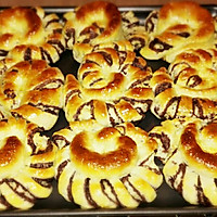  +【豆沙芋泥面包卷】#haollee烘焙课堂#的做法图解16