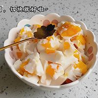 #减一点更好#芒果奶冻的做法图解5