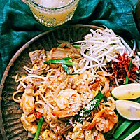 #助力高考营养餐#泰国街头美食—Pathai的做法图解7