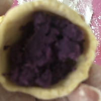 紫薯馅糯米饼的做法图解11