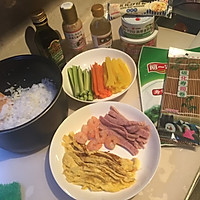 家庭寿司（金枪鱼的做法图解5
