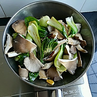 蘑菇油菜的做法图解8