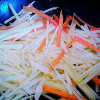 胡萝卜土豆丝的做法图解3