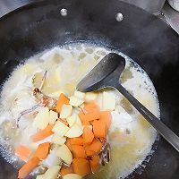 咖喱梭子蟹意面的做法图解5
