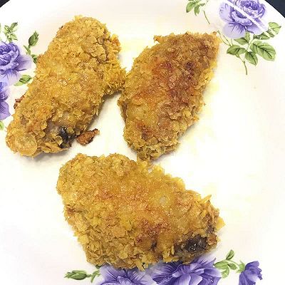 玉米片版烤鸡翅