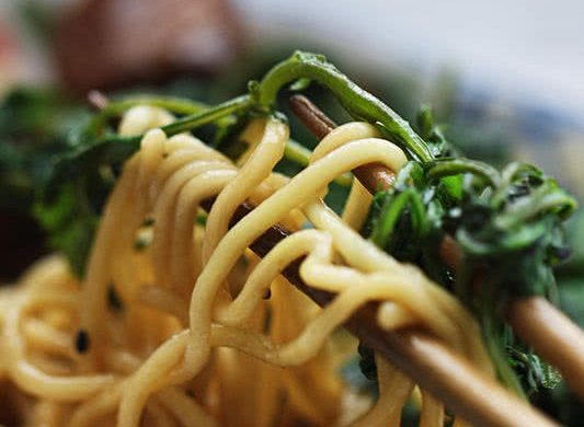 麻鸭卤子拌凉面