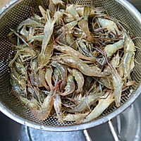 韭菜炒河虾的做法图解2