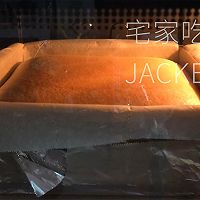 古早奶油小方，松软蛋糕，奶味绵长，一口满足。的做法图解14