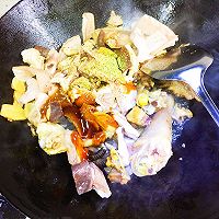 #冬天就要吃火锅#＜肚子鸡火锅＞的做法图解10