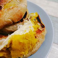 爆浆红薯馅饼，手抓饼的华丽转身的做法图解8