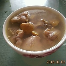 板栗煲鸡汤