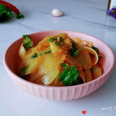 蒜麻酸辣姜土豆