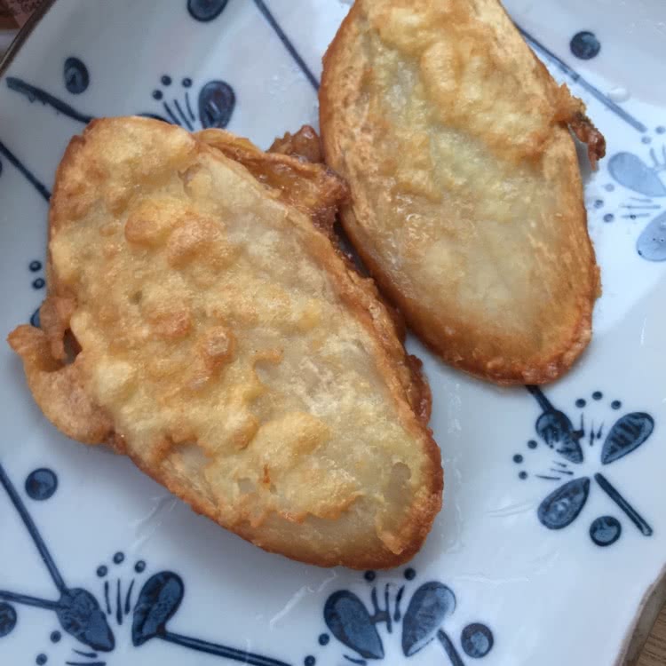 香炸杏鲍菇片的做法图解8