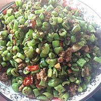 橄榄菜四季豆肉末的做法图解9