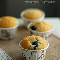 blueberry muffin的做法图解1
