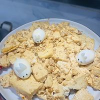 玉兔踏金（肉末豆腐）的做法图解6