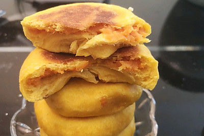 地瓜馅的南瓜饼