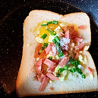 #美食视频挑战赛#免烤箱‼️流心芝士火腿三明治的做法图解5