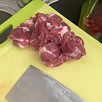 豆角炖肉的做法图解2